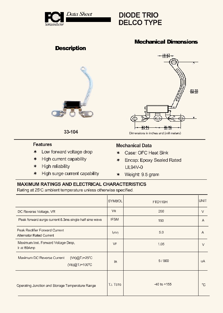 FTD110H_6602157.PDF Datasheet