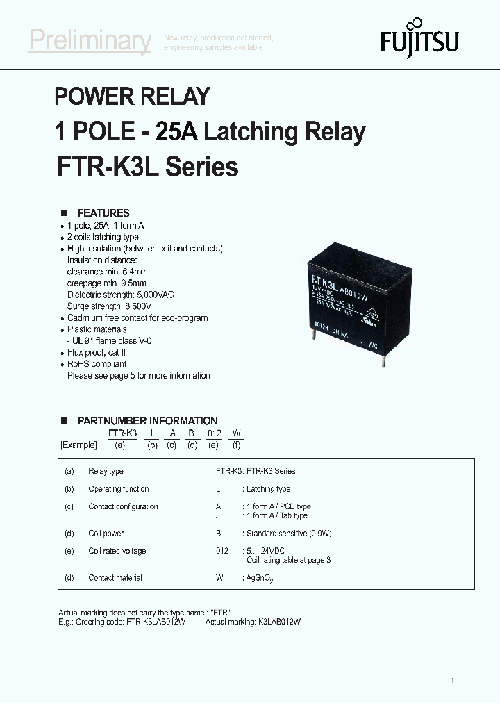 FTR-K3LJB012W_6603335.PDF Datasheet
