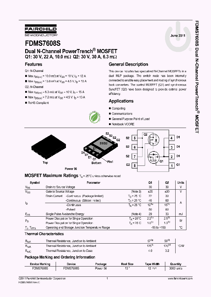 FDMS7608S_6603920.PDF Datasheet