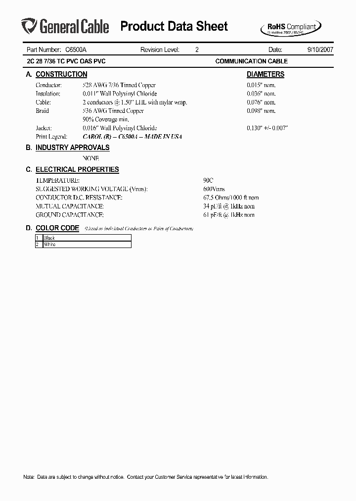 C6500A_6605544.PDF Datasheet