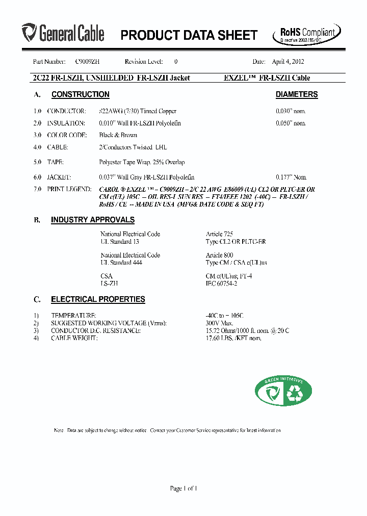 C9009ZH_6605719.PDF Datasheet