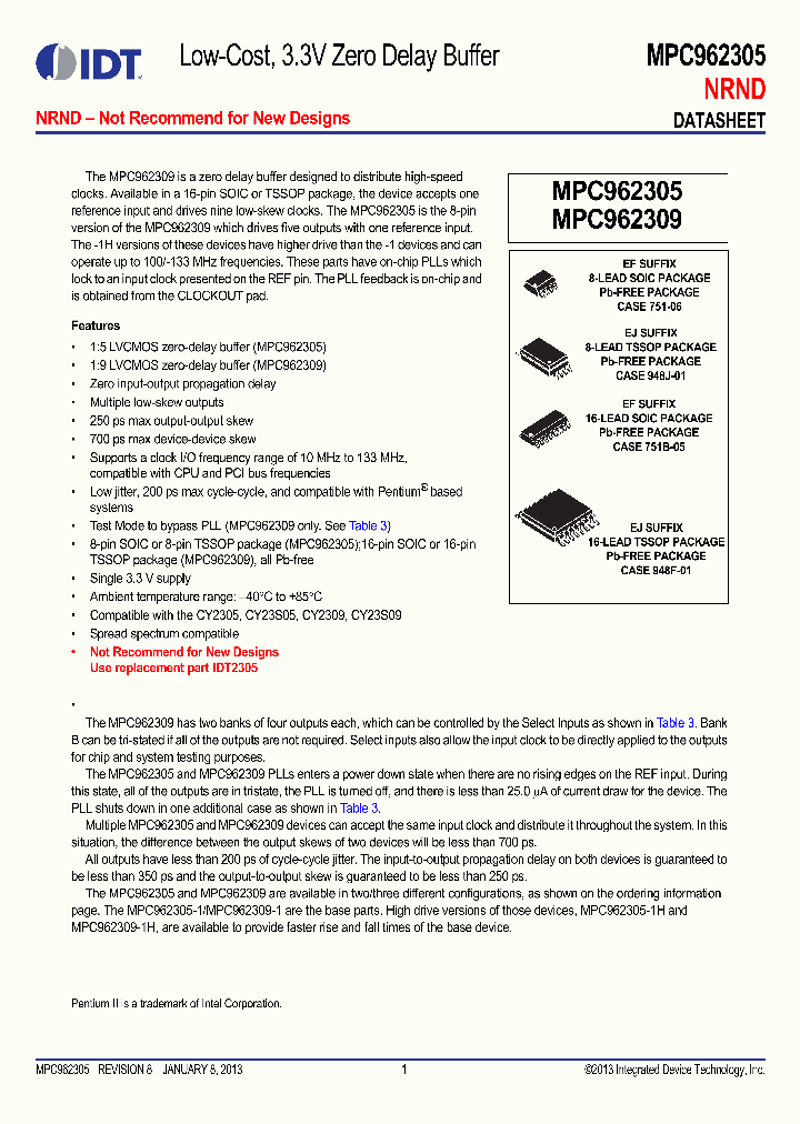 MPC962305D-1_6608289.PDF Datasheet