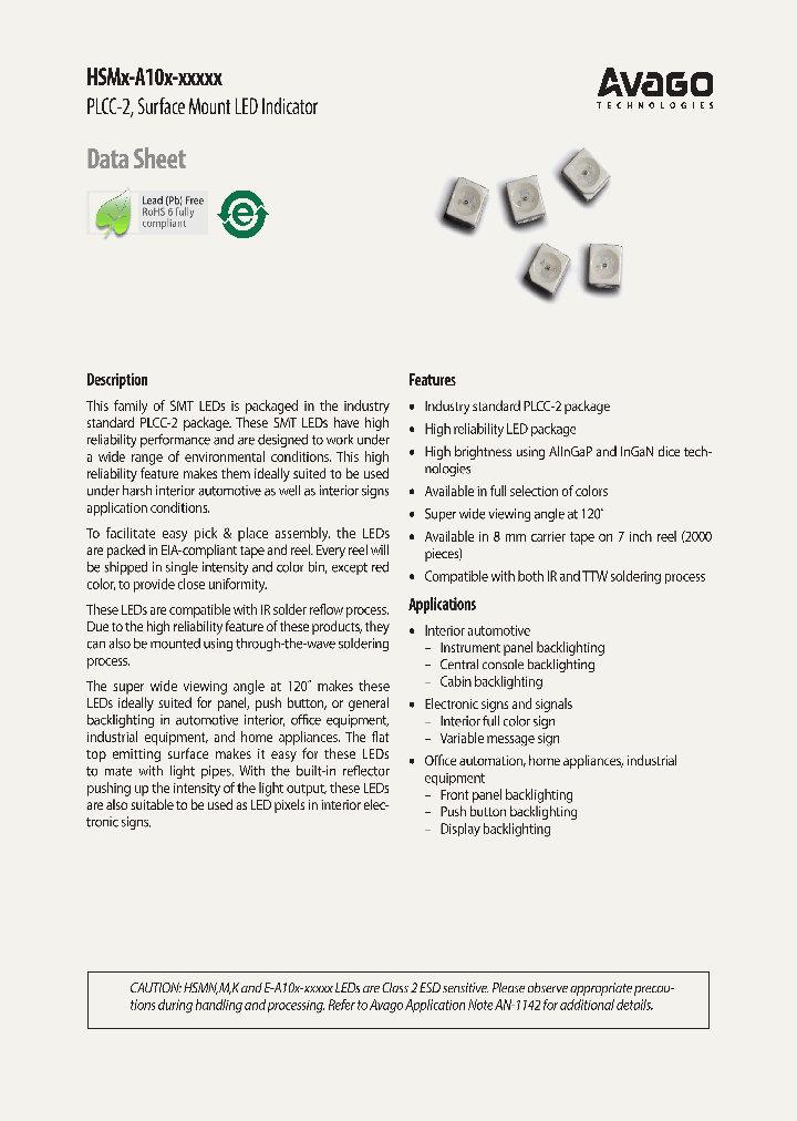 HSMD-A100-K4PJ2_6608714.PDF Datasheet