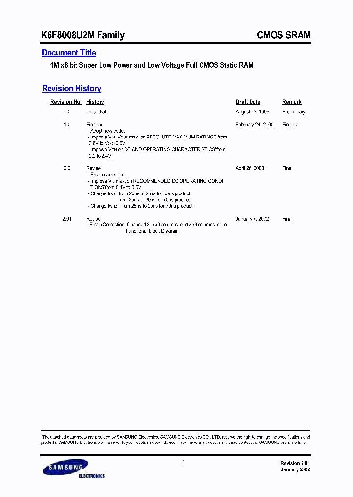 K6F8008U2M-RF70_6610651.PDF Datasheet