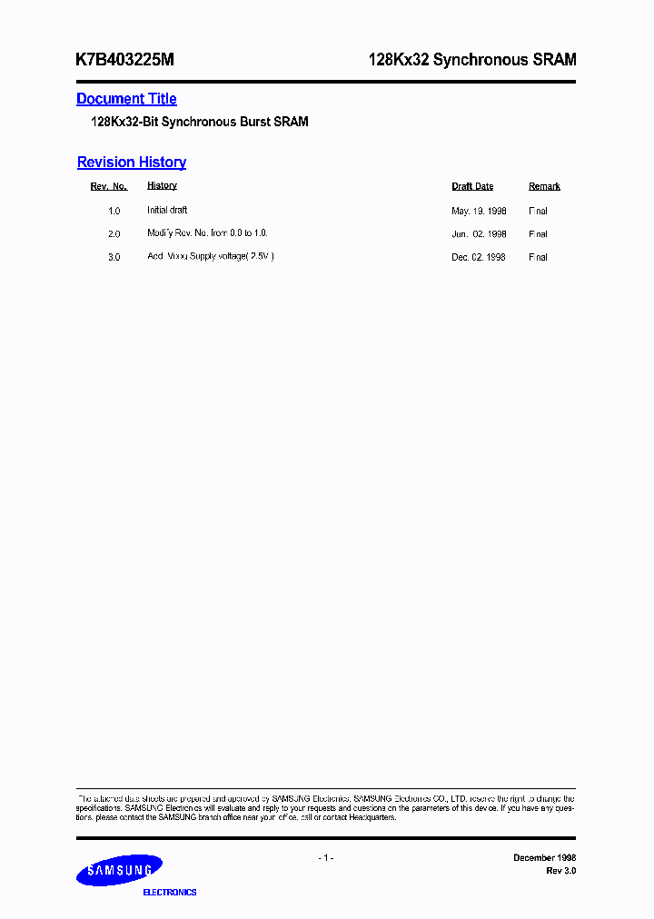 K7B403225M-QC900_6611433.PDF Datasheet