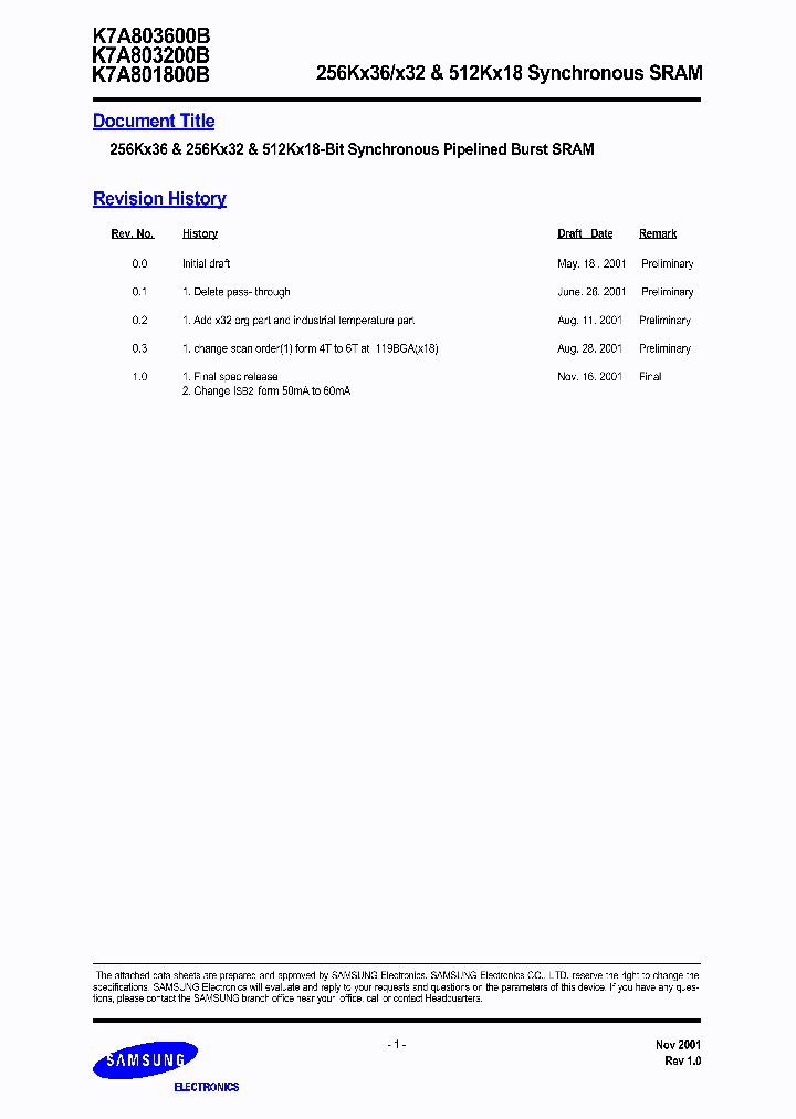 K7A803200B-QI16_6613746.PDF Datasheet