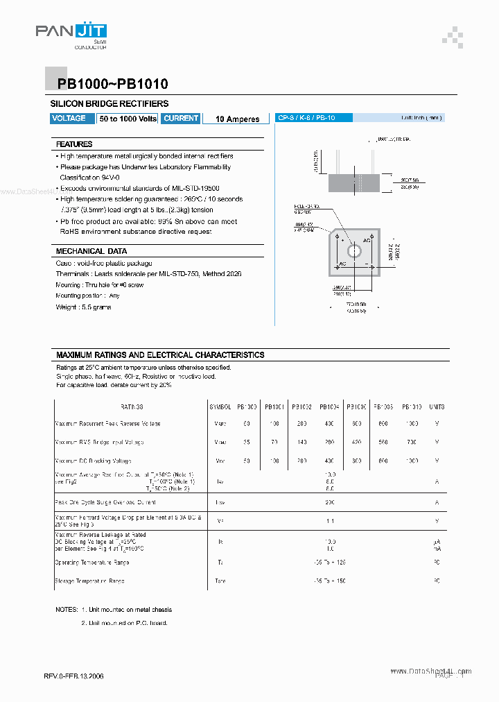PB1002_6610770.PDF Datasheet
