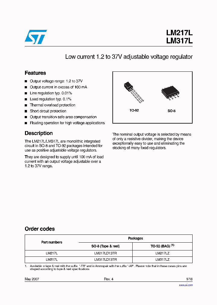 317LZ-TR_6611375.PDF Datasheet