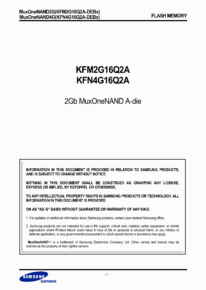 KFM2G16Q2A-DEB60_6609461.PDF Datasheet