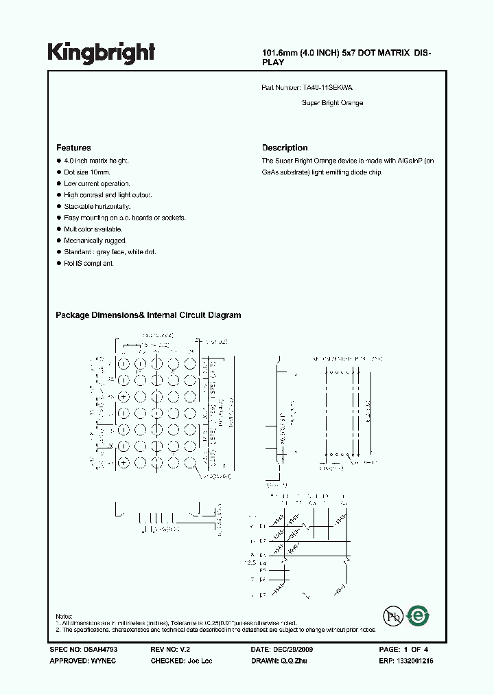 TA40-11SEKWA_6617026.PDF Datasheet