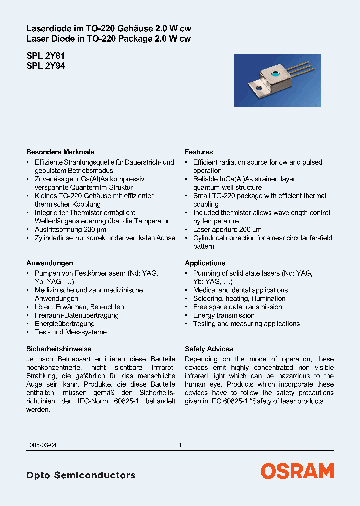 SPL2Y94_6618519.PDF Datasheet