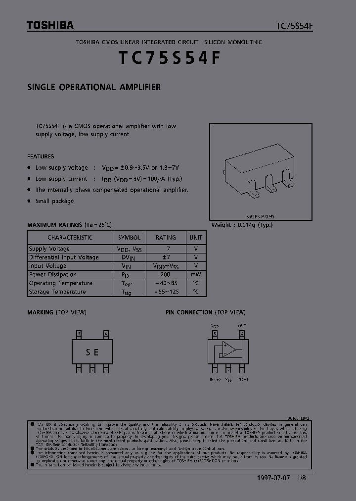 TC75S54F_6618699.PDF Datasheet
