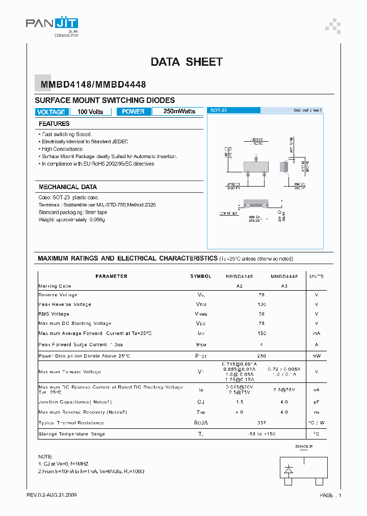 MMBD4148_6622178.PDF Datasheet
