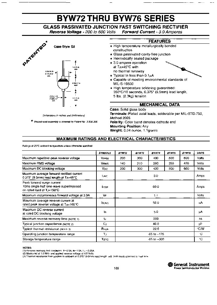 BYW76_6618669.PDF Datasheet