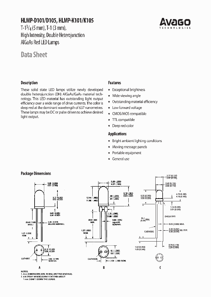 HLMP-D101-JK0A1_6621105.PDF Datasheet