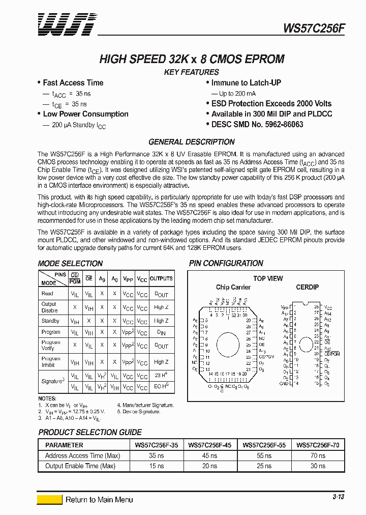 WS57C256F-55P_6621896.PDF Datasheet