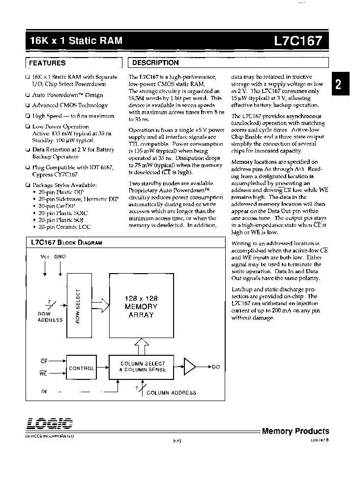 L7C167UC10_6623785.PDF Datasheet