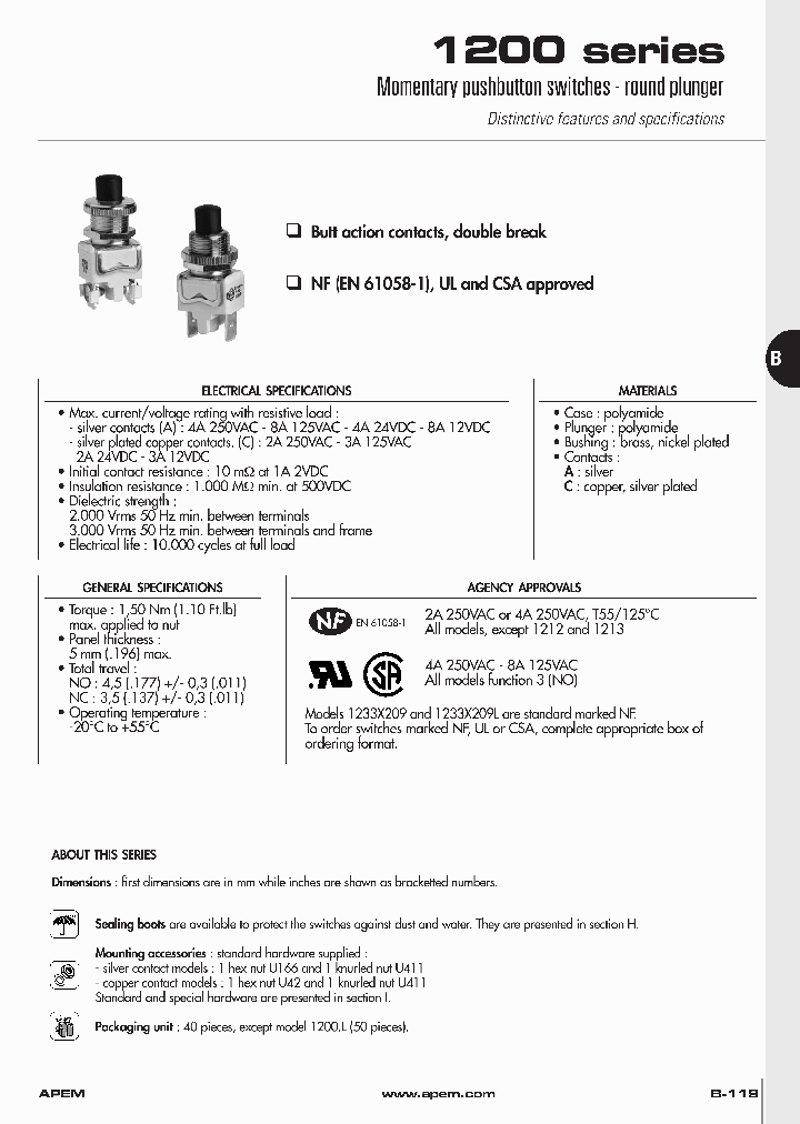 1223CLUXE71UL-CSA_6622213.PDF Datasheet