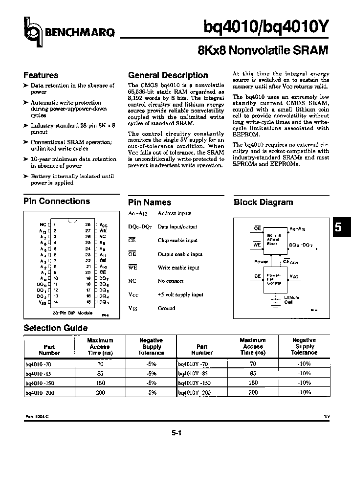 BQ4010MA-70_6623708.PDF Datasheet