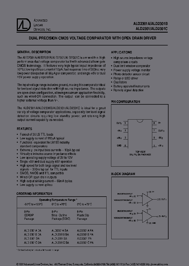 ALD2301BPA_6623951.PDF Datasheet