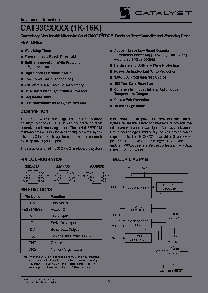 CAT93C5622P-30_6624692.PDF Datasheet