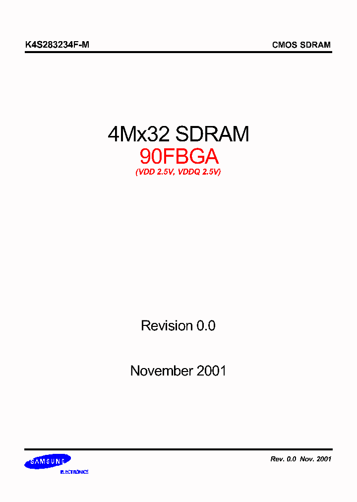 K4S283234F-M_6609646.PDF Datasheet