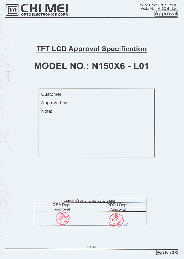 N150X6-L01_6655429.PDF Datasheet