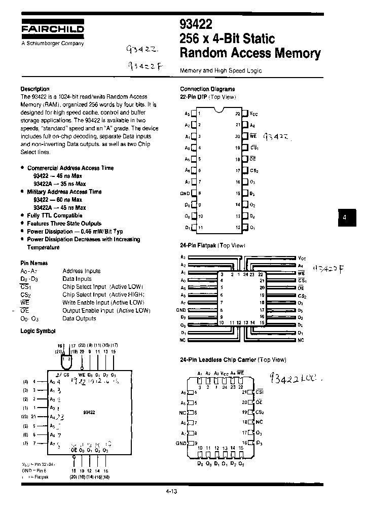 FAIRCHILDSEMICONDUCTORCORP-93422AFM_6622370.PDF Datasheet