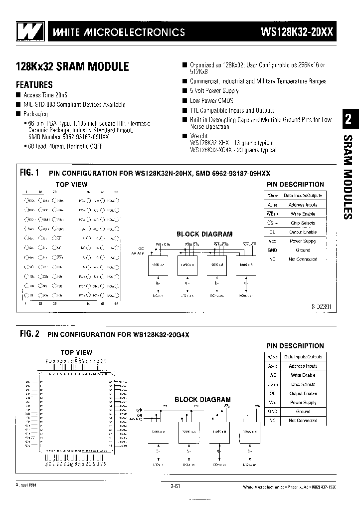 WS128K32-20HSQ_6625281.PDF Datasheet