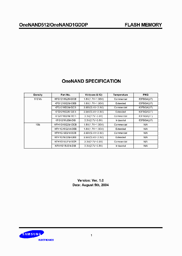 KFG1216U2M-DIB00_6627457.PDF Datasheet