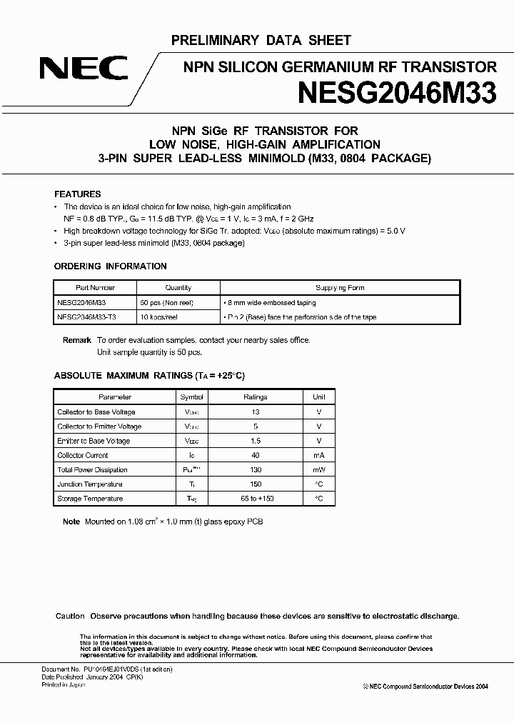 NESG2046M33FB_6626941.PDF Datasheet