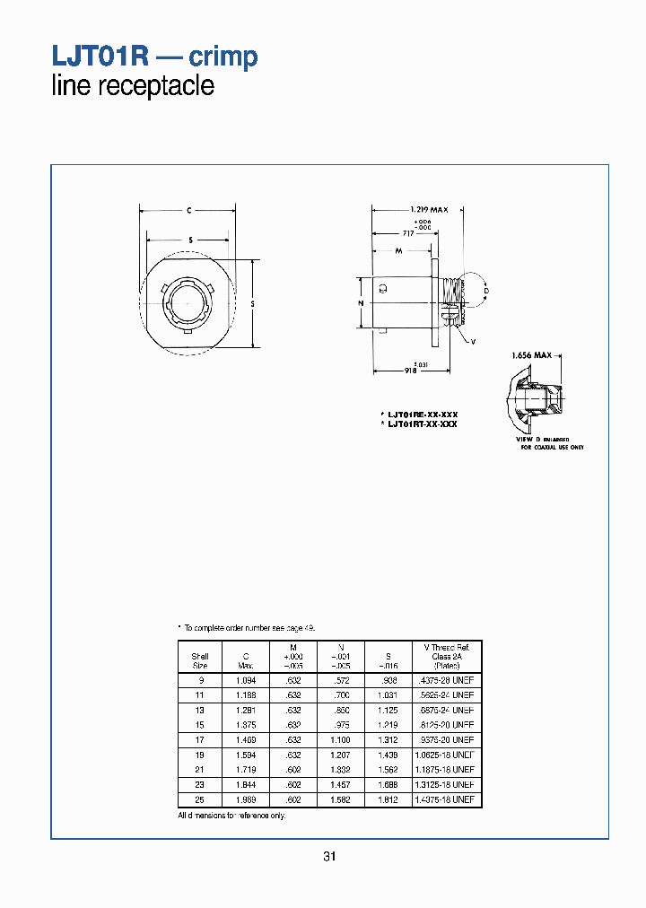 LJT01RE-13-8SC_6625594.PDF Datasheet