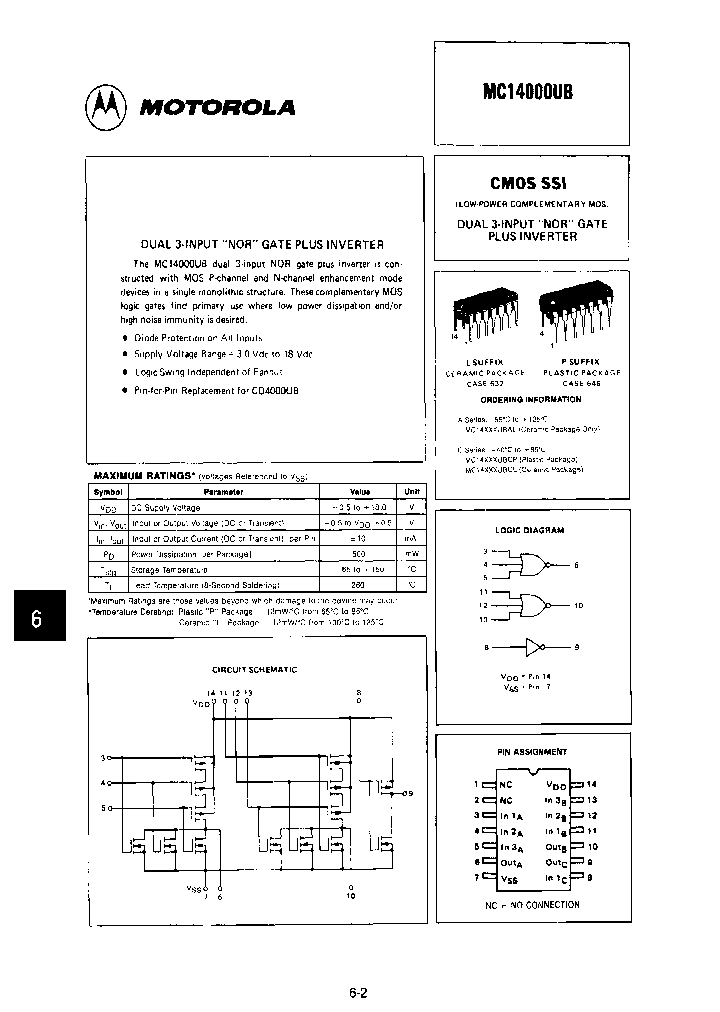 MC14000UBCLD_6628125.PDF Datasheet