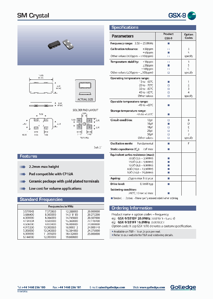 GSX-9333GF96MHZ_6628609.PDF Datasheet