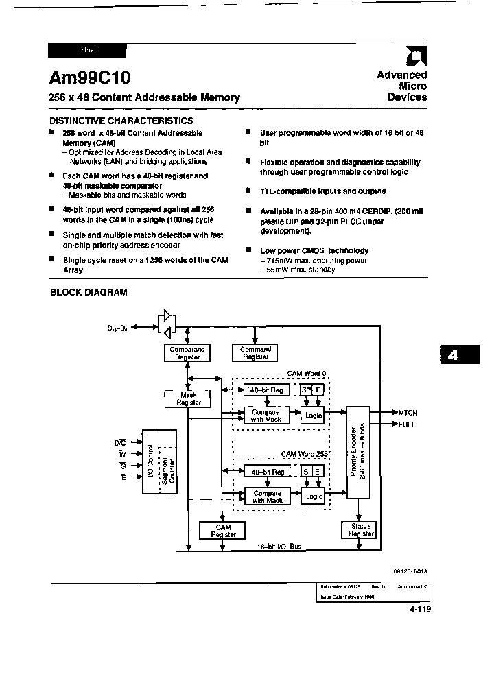AM99C10-10DCB_6629433.PDF Datasheet