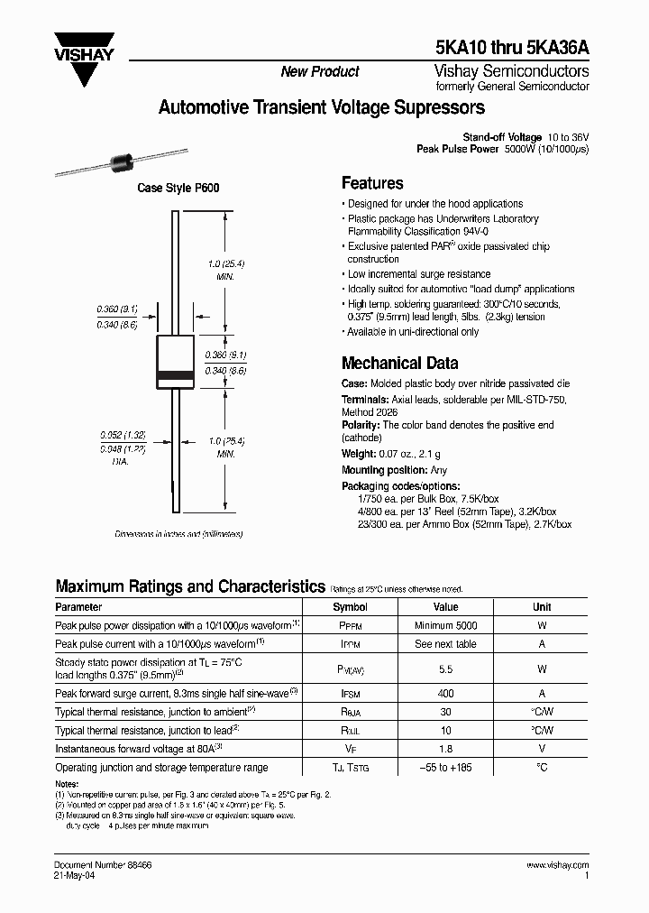5KA17A100_6629366.PDF Datasheet