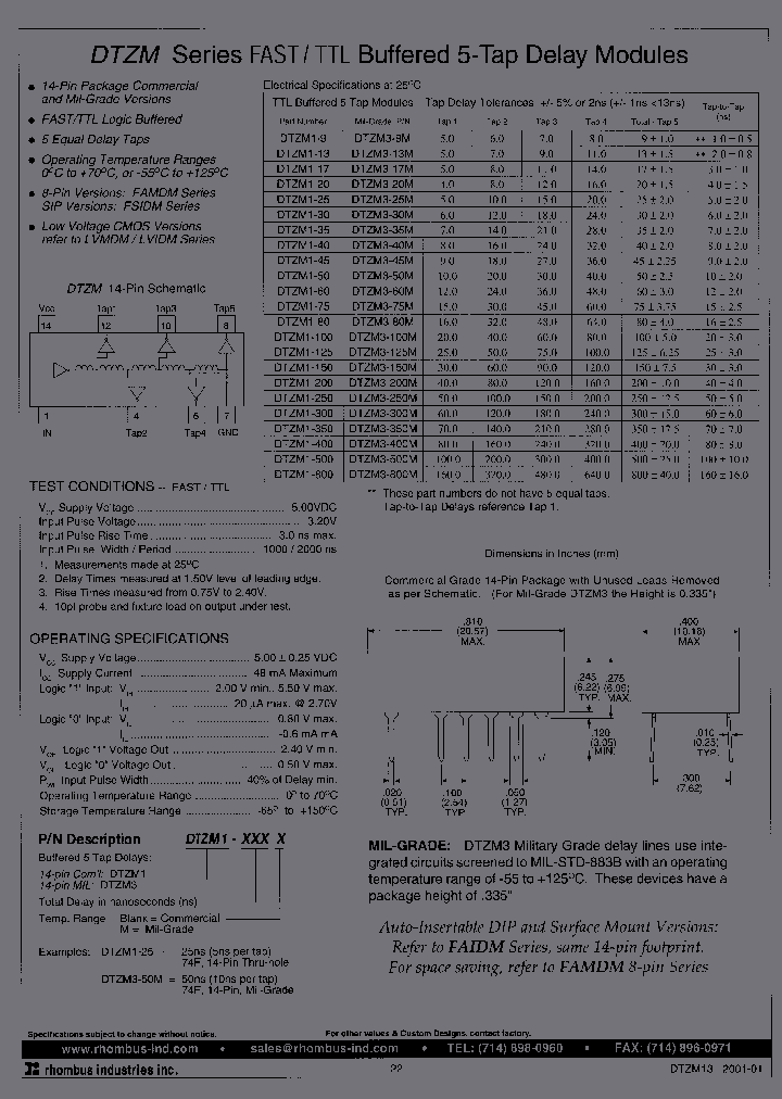 DTZM3-350M_6625857.PDF Datasheet