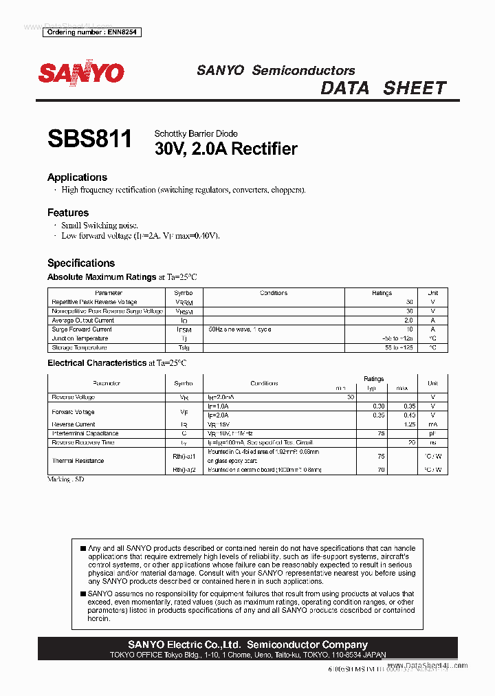 SBS811_6665588.PDF Datasheet