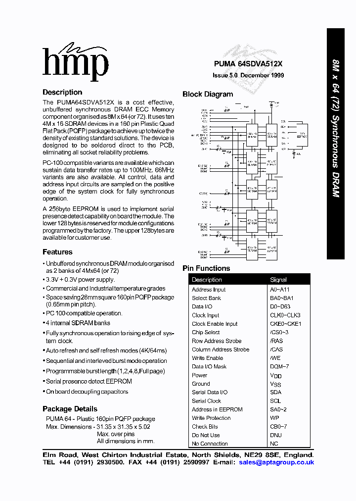 PUMA64SDVA512T2X_6629281.PDF Datasheet