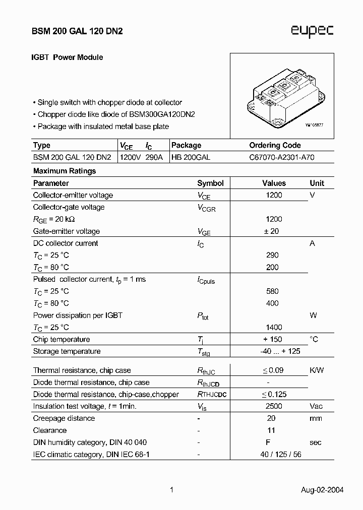 C67070-A2301-A70_6626215.PDF Datasheet