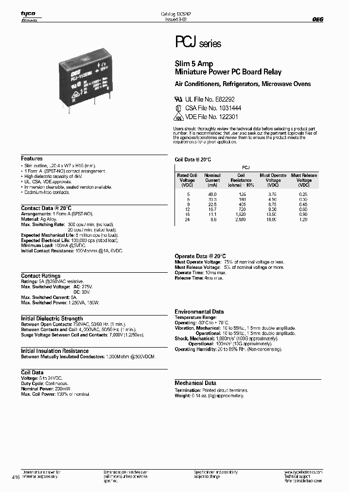 PCJ-105D3M000_6630931.PDF Datasheet