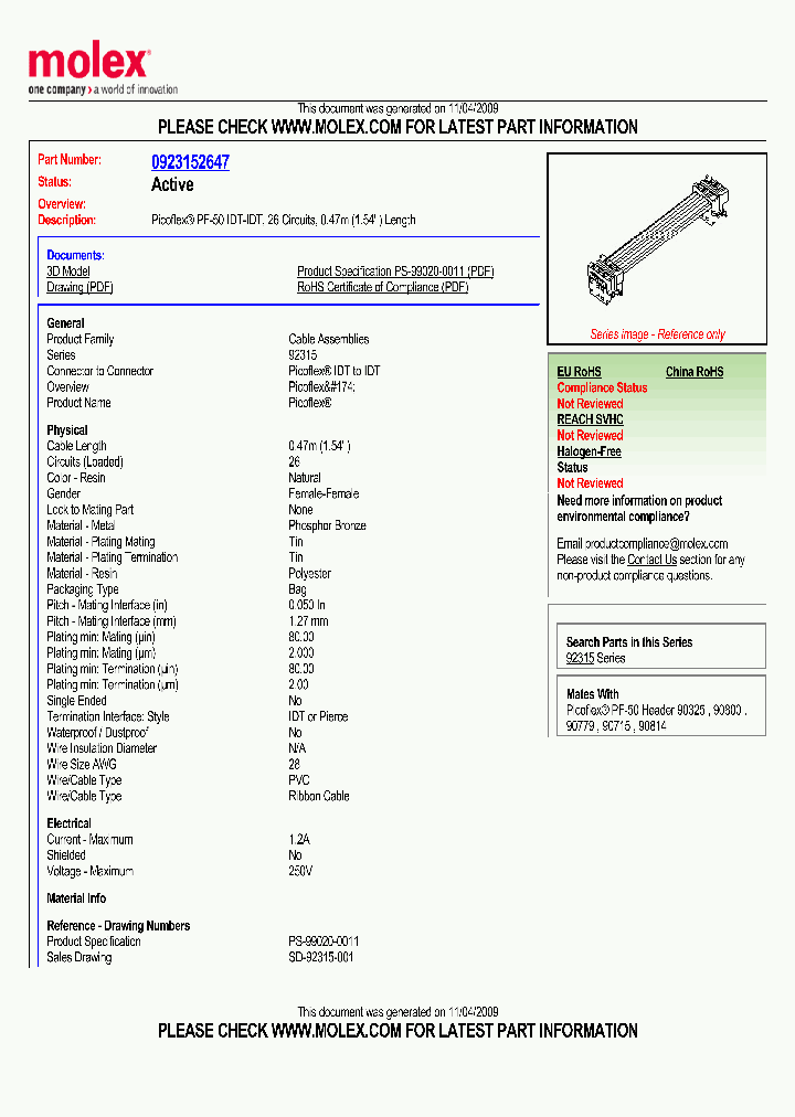 0923152647_6630028.PDF Datasheet