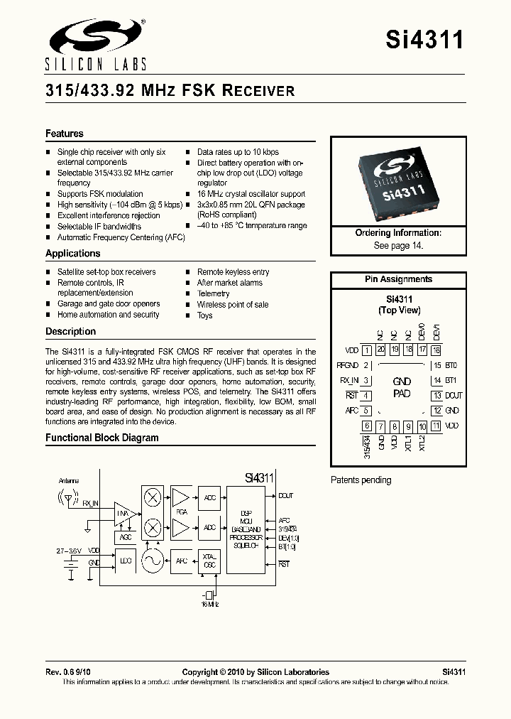 SI4311-B11-GMR_6632179.PDF Datasheet