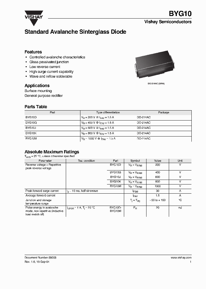 BYG10M-E3_6628680.PDF Datasheet