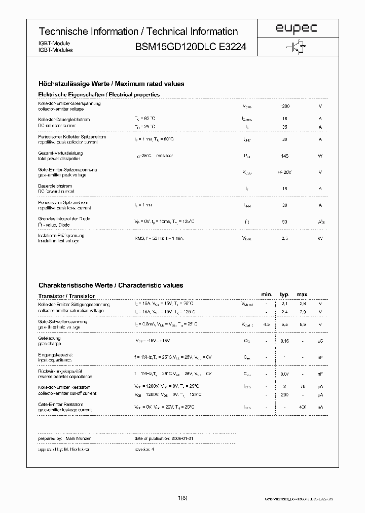 BSM15GD120DLCE3224_6633022.PDF Datasheet