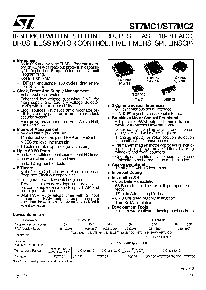 ST7MC2S6TCXXX_6632945.PDF Datasheet