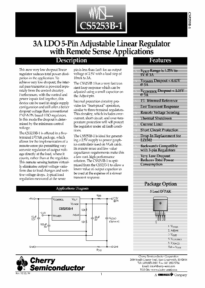 CS5253B-1GDPR5_6631084.PDF Datasheet