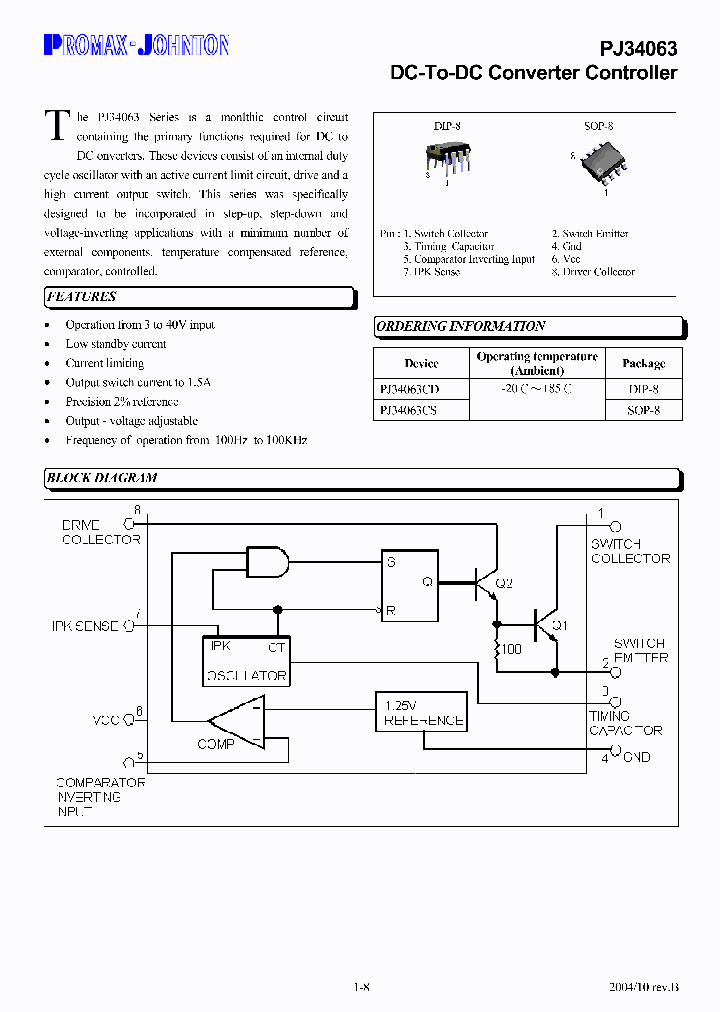 PJ34063CS_6622099.PDF Datasheet