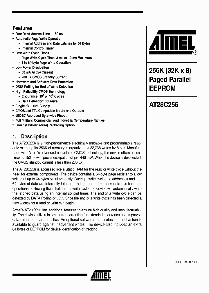 AT28C256E-20PJ_6637206.PDF Datasheet