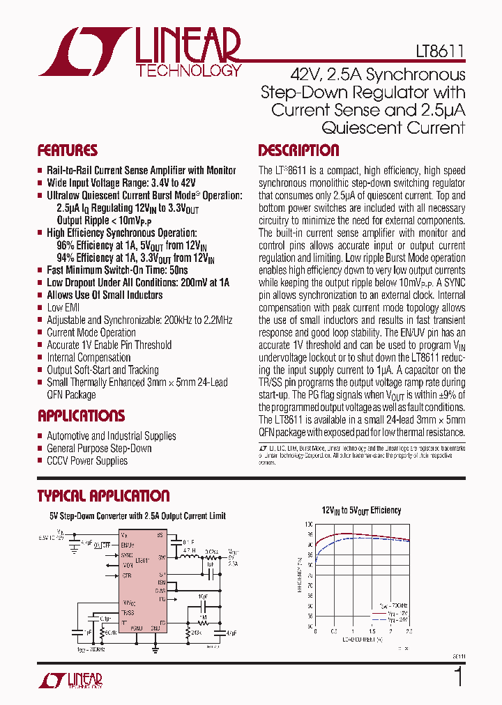 LT8611EUDDPBF_6694286.PDF Datasheet